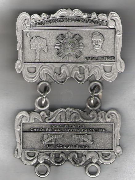 Convention Medal - 63rd - Charleston, SC 2000